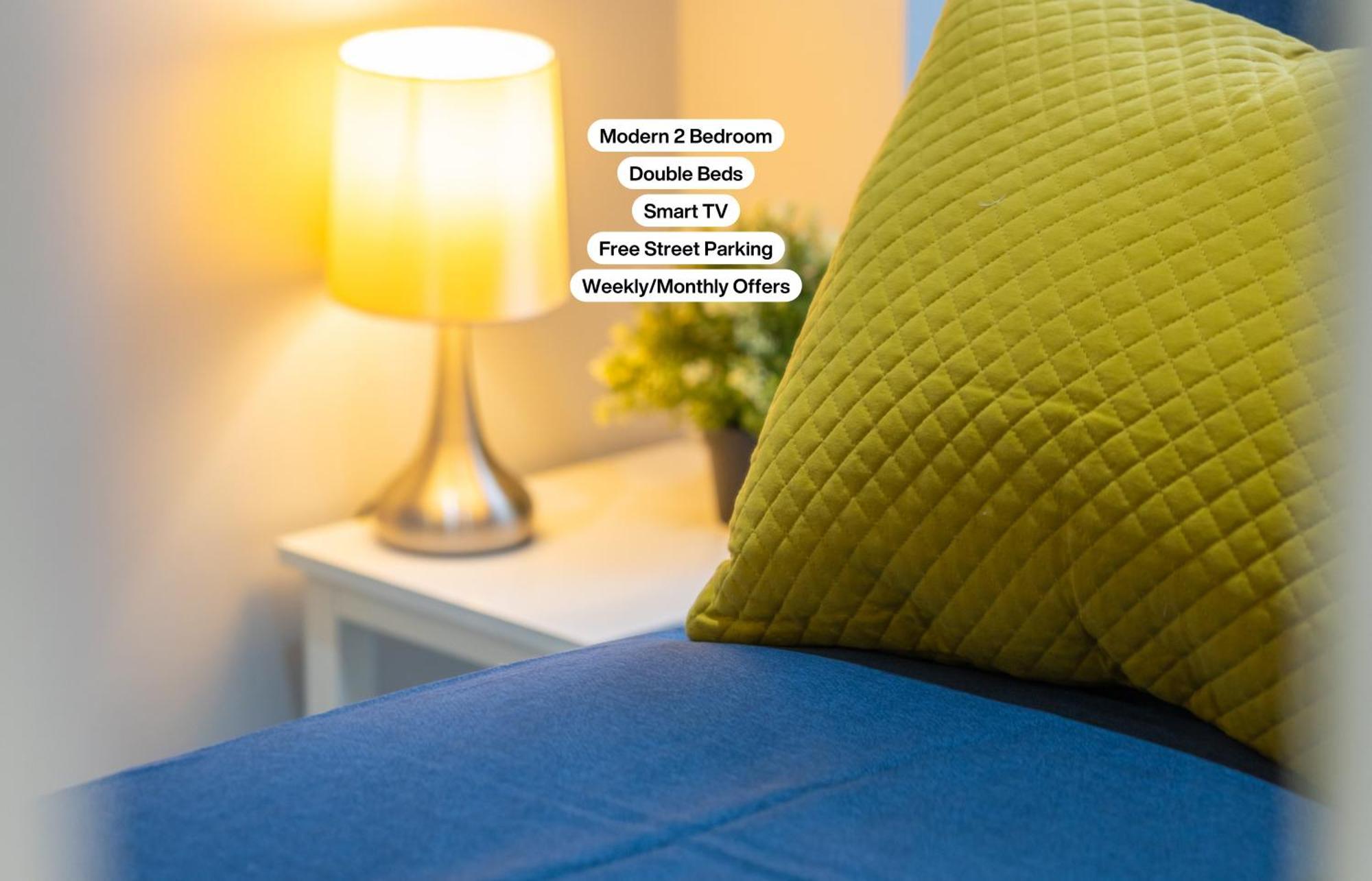 Central Serviced Apartments - 2 Bedroom - Ground Floor - Monthly & Weekly Bookings Welcome - Free Street Parking - 2 Double Beds - Wifi - Smart Tvs In Rooms - Fully Equipped - Heating 24-7 - Contractor & Short Stay Favourite Данди Экстерьер фото