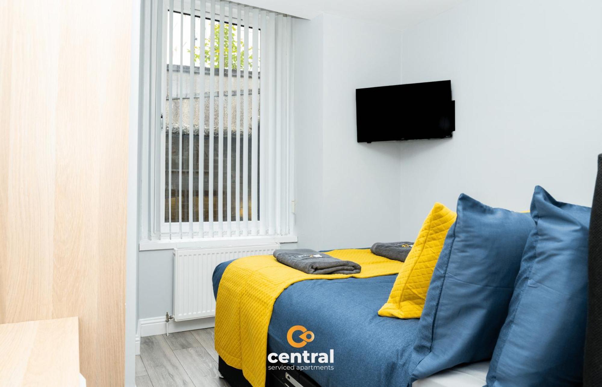 Central Serviced Apartments - 2 Bedroom - Ground Floor - Monthly & Weekly Bookings Welcome - Free Street Parking - 2 Double Beds - Wifi - Smart Tvs In Rooms - Fully Equipped - Heating 24-7 - Contractor & Short Stay Favourite Данди Экстерьер фото